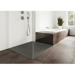 Kaldewei Cayonoplan brodzik 80x80 cm kwadratowy model 2251-5 z obniżonym nośnikiem styropianowym warm grey 85 361147980674