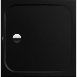 Kaldewei Cayonoplan brodzik 90x90 cm kwadratowy model 2254-5 z obniżonym nośnikiem styropianowym czarny mat 361447980676