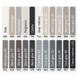 Kaldewei Cayonoplan brodzik 90x90 cm kwadratowy model 2254-5 z obniżonym nośnikiem styropianowym czarny mat 361447980676