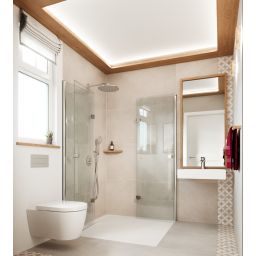 Kaldewei Cayonoplan brodzik 90x90 cm kwadratowy model 2254-5 z obniżonym nośnikiem styropianowym biały mat 361447980711