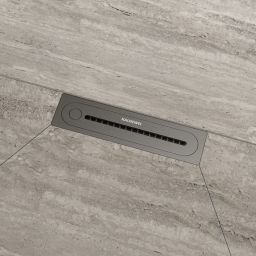 Kaldewei Flowpoint odpływ prysznicowy 23,3 cm grafit szczotkowany 941000010932
