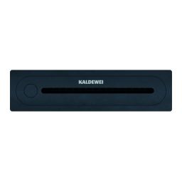 Kaldewei Flowpoint odpływ prysznicowy 23,3 cm czarny mat 941000010676