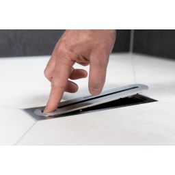 Kaldewei Flowpoint odpływ prysznicowy 23,3 cm grafit szczotkowany 941000010932