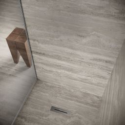 Kaldewei Flowpoint odpływ prysznicowy 23,3 cm grafit szczotkowany 941000010932