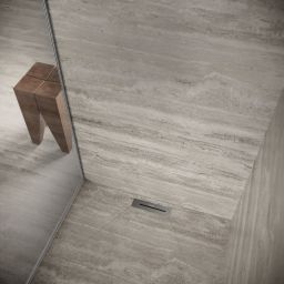 Kaldewei Flowpoint odpływ prysznicowy 23,3 cm grafit szczotkowany 941000010932