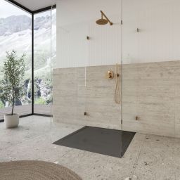 Kaldewei Cayonoplan brodzik 80x80 cm kwadratowy model 2251-5 z obniżonym nośnikiem styropianowym cool grey 80 361147980666