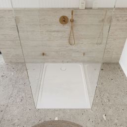 Kaldewei Cayonoplan brodzik 120x90 cm prostokątny model 2263-5 z obniżonym nośnikiem styropianowym biały mat 362347980711