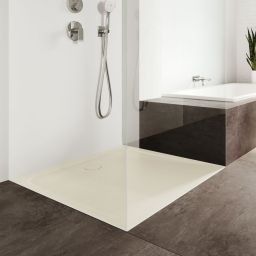 Kaldewei Cayonoplan brodzik 80x80 cm kwadratowy model 2251-5 z obniżonym nośnikiem styropianowym pergamon 361147980231