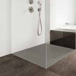 Kaldewei Cayonoplan brodzik 80x80 cm kwadratowy model 2251-5 z obniżonym nośnikiem styropianowym warm grey 50 361147980670