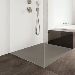Kaldewei Cayonoplan brodzik 80x80 cm kwadratowy model 2251-5 z obniżonym nośnikiem styropianowym warm grey 60 361147980671