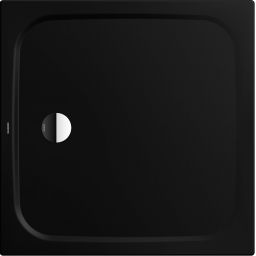 Kaldewei Cayonoplan brodzik 80x80 cm kwadratowy model 2251-5 z obniżonym nośnikiem styropianowym czarny mat 361147980676