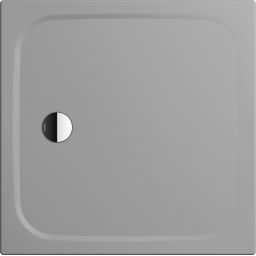 Kaldewei Cayonoplan brodzik 80x80 cm kwadratowy model 2251-5 z obniżonym nośnikiem styropianowym cool grey 30 361147980663