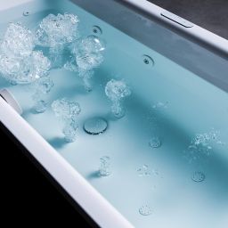 Kaldewei Centro Duo Oval wanna z hydromasażem 180x80 cm model 128 Body&Soul prawa biały 282860000001