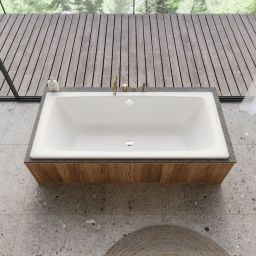Kaldewei Cayono Duo wanna prostokątna 180x80 cm model 725 biała mat 272500010711