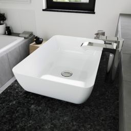 Kaldewei Cayono umywalka 52x35,5 cm nablatowa stalowa model 3188 biała 913506000001