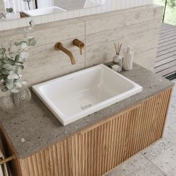 Kaldewei Cayono umywalka 58x41,5 cm wpuszczana stalowa model 3189 biała 913606000001