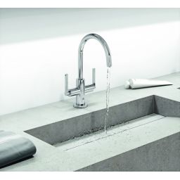 Kludi Nova Fonte Puristic bateria umywalkowa stojąca chrom 201180515