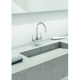 Kludi Nova Fonte Puristic bateria umywalkowa stojąca chrom 201180515