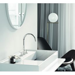 Kludi Nova Fonte Classic bateria umywalkowa stojąca 3-otworowa chrom 201430520