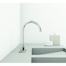 Kludi Nova Fonte Classic bateria umywalkowa stojąca 3-otworowa chrom 201430520