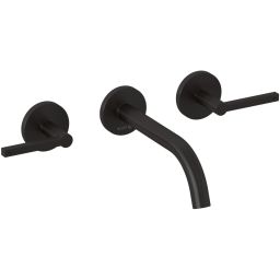 Kludi Nova Fonte Puristic bateria umywalkowa podtynkowa czarny szczotkowany 20144N215