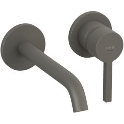 Kludi Nova Fonte Pura bateria umywalkowa podtynkowa szary mat 20244O115