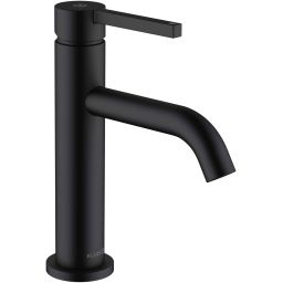 Kludi Nova Fonte Pura bateria umywalkowa stojąca czarny mat 202663915