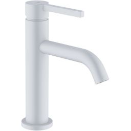 Kludi Nova Fonte Pura bateria umywalkowa stojąca biały mat 202895315