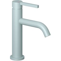 Kludi Nova Fonte Pura bateria umywalkowa stojąca niebieski mat 20289O415