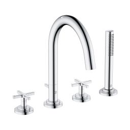 Kludi Nova Fonte bateria wannowo-prysznicowa 4-otworowa chrom 204250520