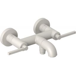 Kludi Nova Fonte Puristic bateria wannowo-prysznicowa ścienna szaro-beżowy mat 20540O215