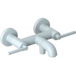 Kludi Nova Fonte Puristic bateria wannowo-prysznicowa ścienna niebieski mat 20540O415