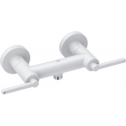 Kludi Nova Fonte Puristic bateria prysznicowa ścienna biały mat 207105315