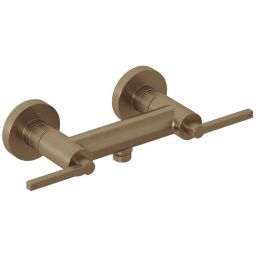 Kludi Nova Fonte Puristic bateria prysznicowa ścienna brązowy szczotkowany 20710N115