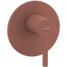 Kludi Nova Fonte Puristic bateria prysznicowa podtynkowa koralowy mat 20755O515