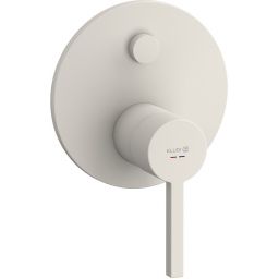 Kludi Nova Fonte Puristic bateria wannowo-prysznicowa podtynkowa szaro-beżowy mat 20759O215