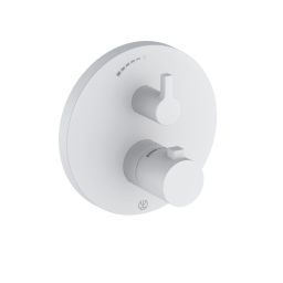 Kludi Nova Fonte bateria prysznicowa podtynkowa termostatyczna biały mat 208355315