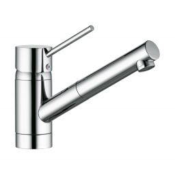 Kludi Scope bateria kuchenna stojąca z wyciąganą wylewką chrom 339310575