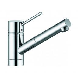 Kludi Scope bateria kuchenna stojąca z wyciąganą wylewką chrom 339320575