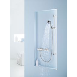 Kludi Zenta bateria prysznicowa ścienna termostatyczna chrom 351000538