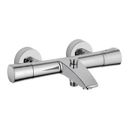 Kludi Zenta bateria wannowo-prysznicowa ścienna termostatyczna chrom 351010538