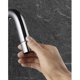 Kludi Bozz zawór umywalkowy stojący ze sterowaniem w wylewce chrom 380160530