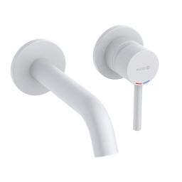 Kludi Bozz bateria umywalkowa podtynkowa biały mat 382445376