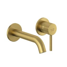 Kludi Bozz bateria umywalkowa podtynkowa złota 38244N076