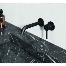 Kludi Bozz bateria umywalkowa podtynkowa czarny mat 382453976