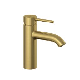 Kludi Bozz bateria umywalkowa stojąca złoty szczotkowany 38266N076