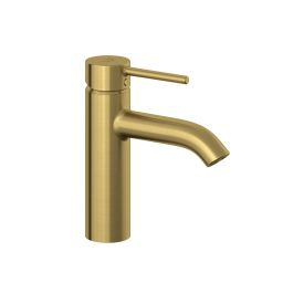 Kludi Bozz bateria umywalkowa stojąca złoty szczotkowany 38288N076