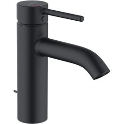 Kludi Bozz bateria umywalkowa stojąca czarny mat 382933976