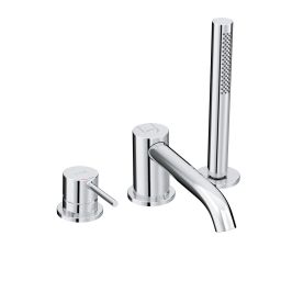 Kludi Bozz bateria wannowo-prysznicowa 3-otworowa chrom 384480576