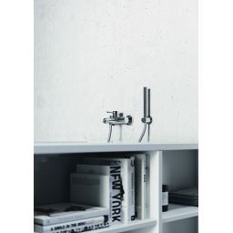 Kludi Bozz bateria wannowo-prysznicowa ścienna chrom 386910576